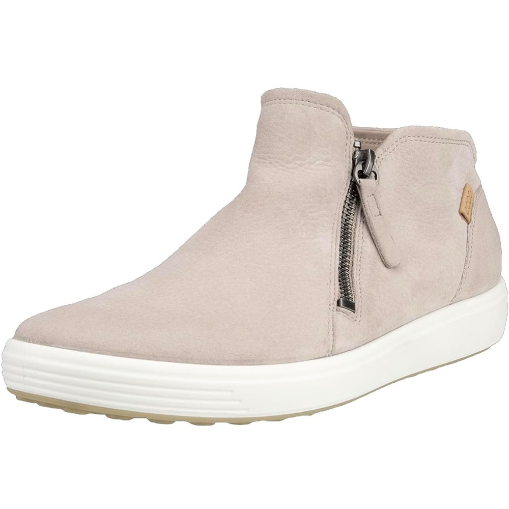 Brand New ECCO Women's Soft 7 Side Zip Bootie Sneaker USW-6-6.5, UK-4.5, EU-37,